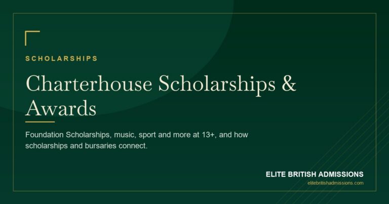 Charterhouse Scholarships: A Parent's Guide