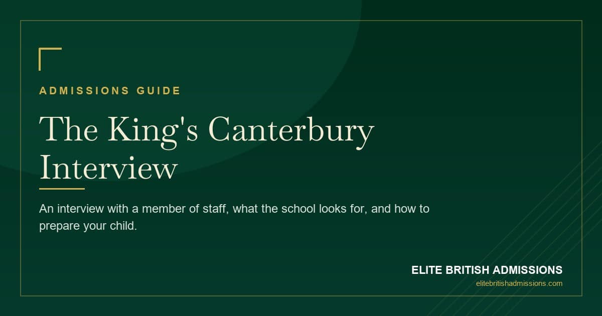 King's Canterbury Interview: Tips & What to Expect