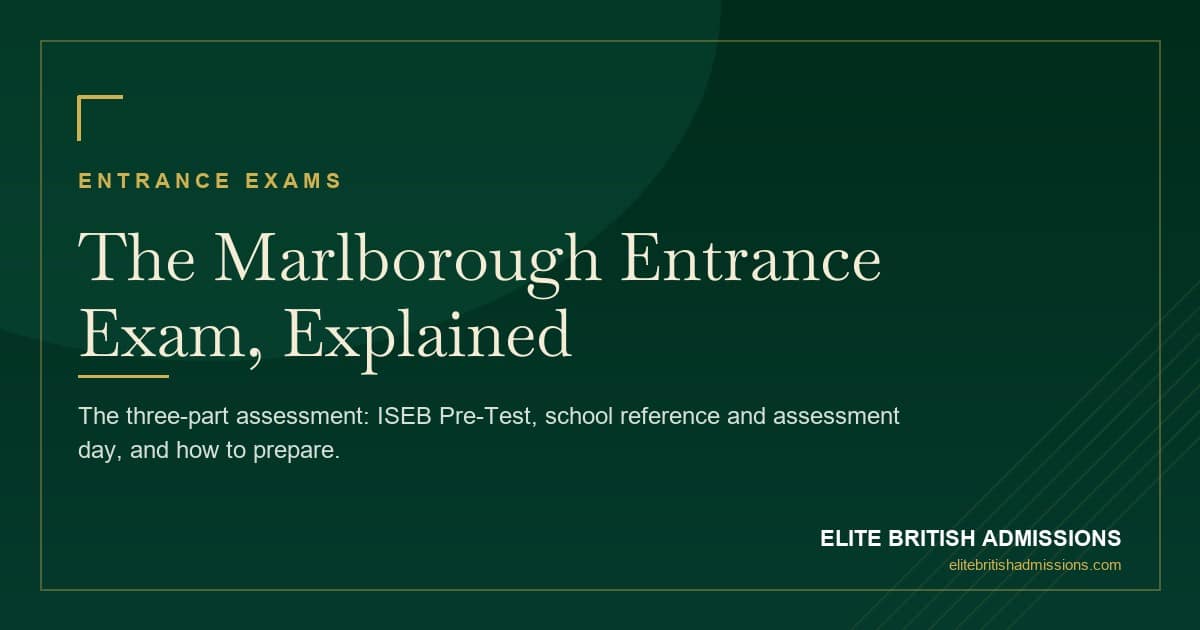 Marlborough Entrance Exam: Format & How to Prepare