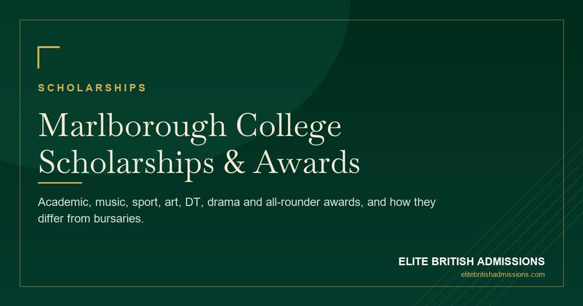 Marlborough College Scholarships: A Parent's Guide