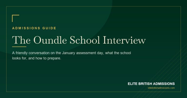 Oundle School Interview: Tips & What to Expect