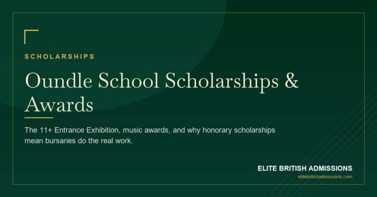 Oundle School Scholarships: A Parent's Guide