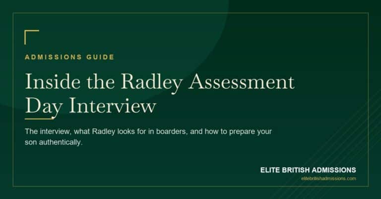 Radley College Interview: Tips & What to Expect