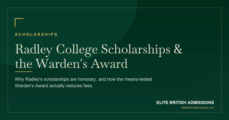 Radley College Scholarships: A Parent's Guide