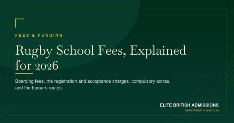 Rugby School Fees 2026: Full Cost Breakdown