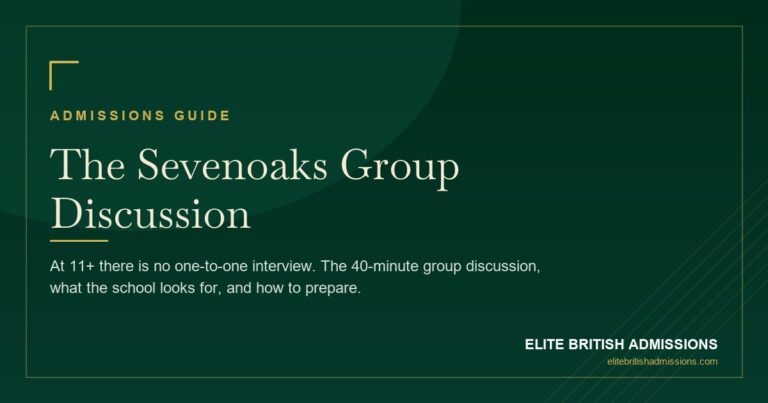Sevenoaks School Group Discussion: What to Expect
