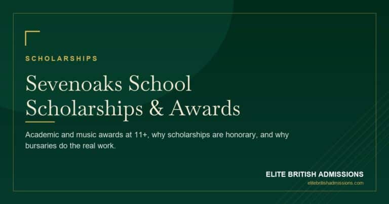 Sevenoaks School Scholarships: A Parent's Guide