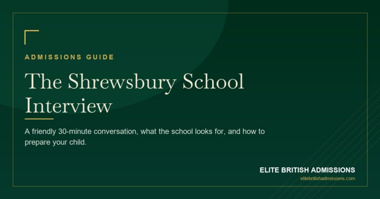 Shrewsbury School Interview: Tips & What to Expect