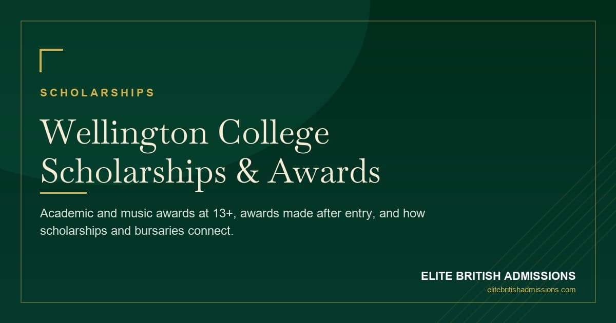 Wellington College Scholarships: A Parent's Guide