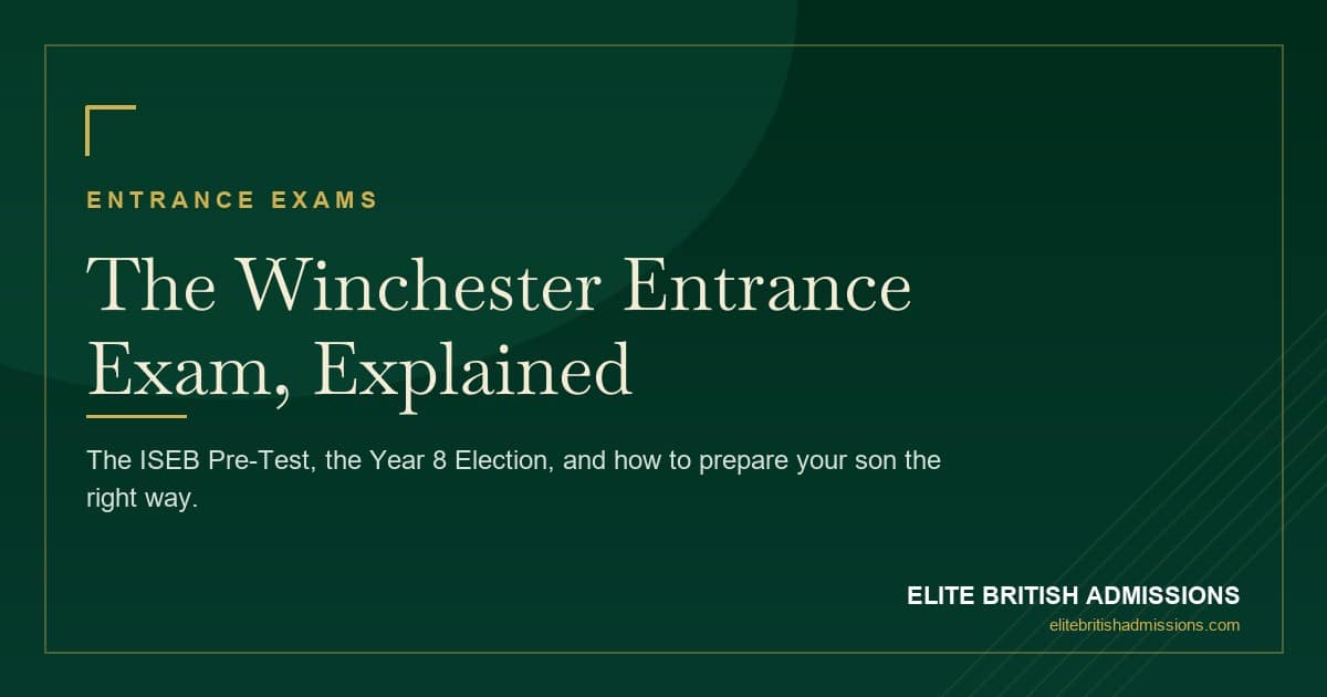 Winchester Entrance Exam: Format & How to Prepare