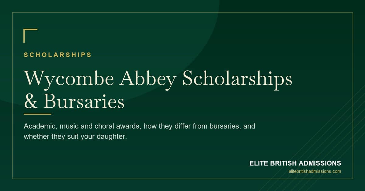 Wycombe Abbey Scholarships: A Parent's Guide