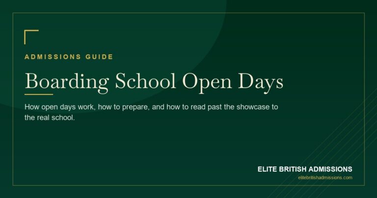 Boarding School Open Days: How to Make the Most of Them
