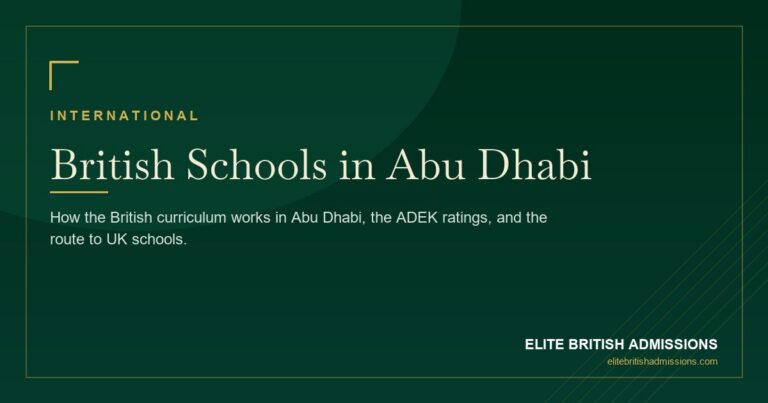 British Schools in Abu Dhabi: A Complete Parent's Guide 2026