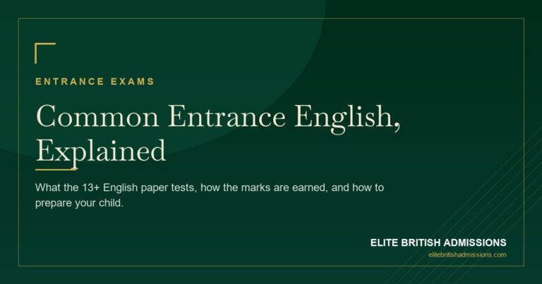 Common Entrance English: A Complete Guide for 13+