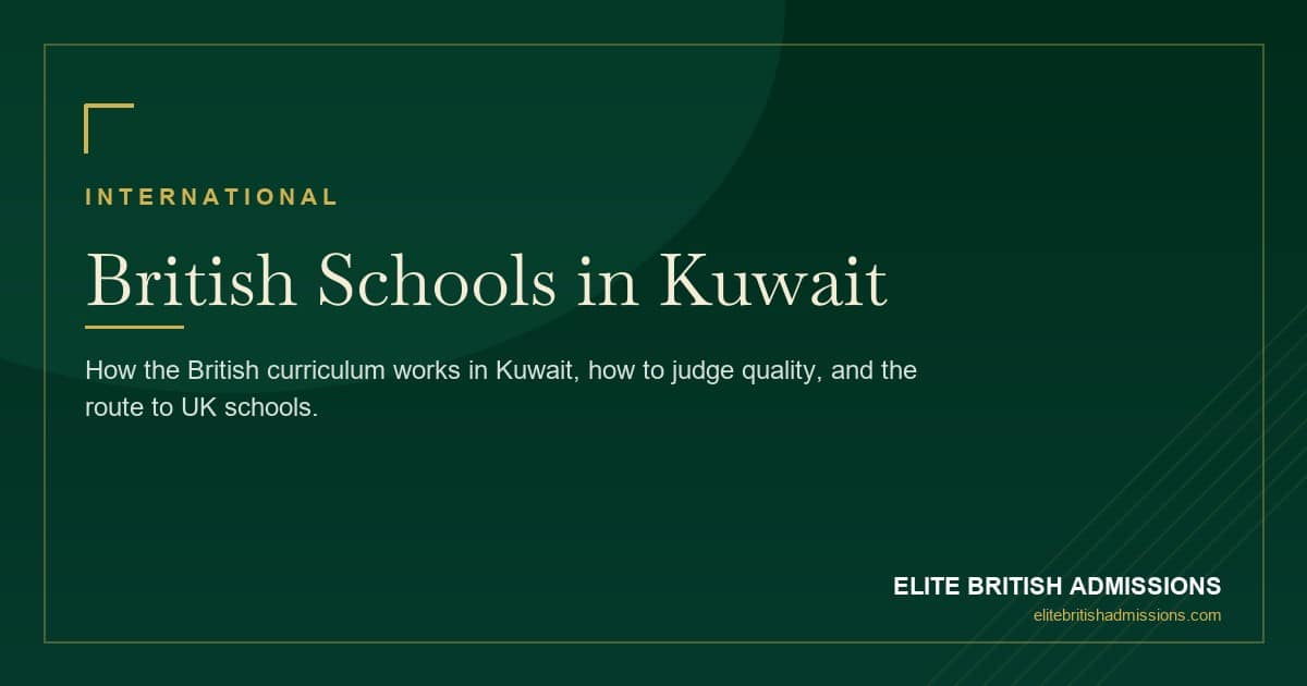 British Schools in Kuwait: A Complete Parent's Guide 2026