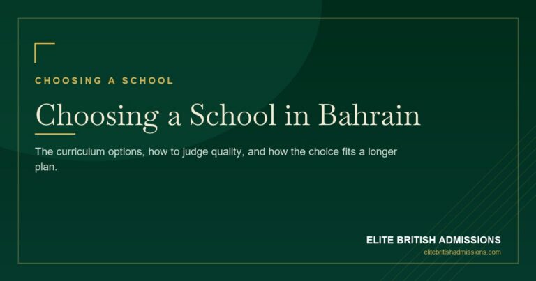 How to Choose an International School in Bahrain (2026 Guide)