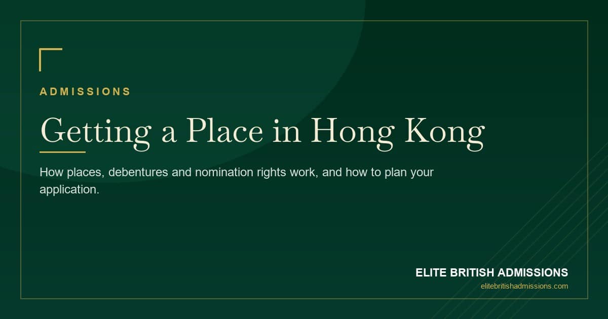 How to Get a Place at a Hong Kong International School (2026)