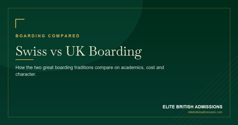 Swiss Boarding Schools vs UK Boarding: Which Is Right for You?