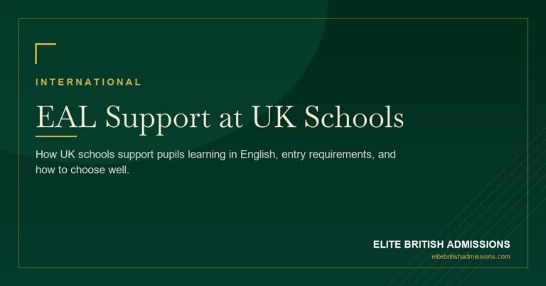 EAL Support at UK Schools: A Guide for International Families